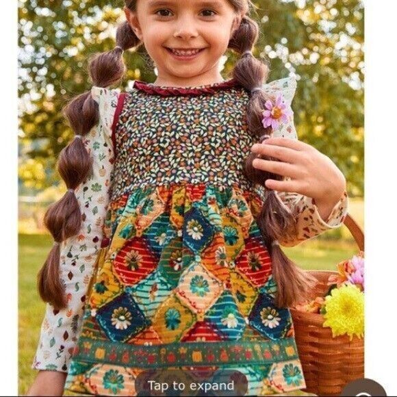 Girls Matilda Jane Choose Your Own Path Mohunk Mountain Sara Top Leaf Size 8 - Picture 2 of 8